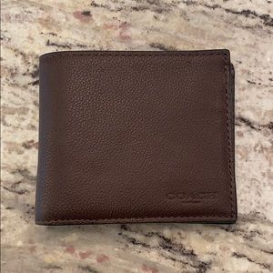 Brown Leather Coach Wallet